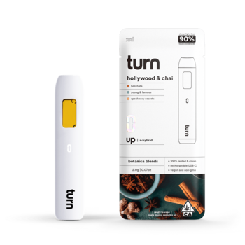 2.0g hollywood & chai (s-hybrid) / botanica blends / XXL disposable