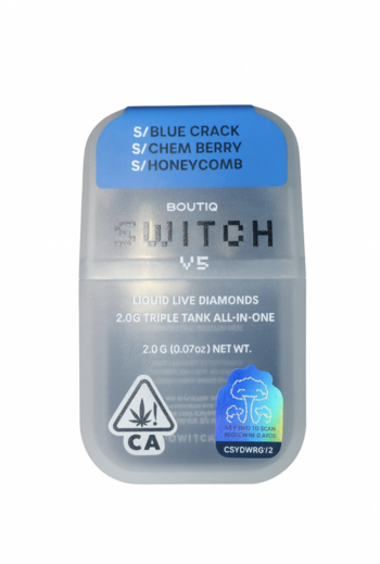 2G BOUTIQ SWITCH - Blue Crack x Chem Berry x Honeycomb