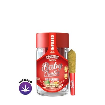 Baby Jeeter Infused - Sour Strawberry Diesel