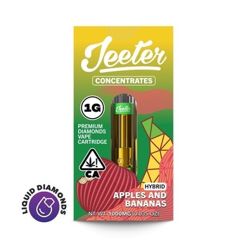 Jeeter Juice Liquid Diamonds Vape Cartridge - Apples and Bananas