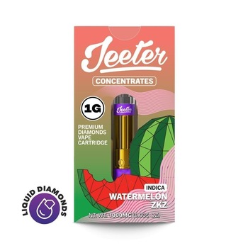 Jeeter Juice Liquid Diamonds Vape Cartridge - Watermelon ZKZ