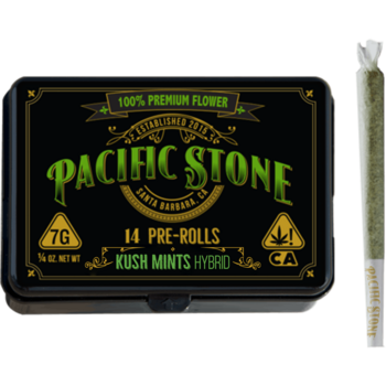 Pacific Stone | Kush Mints Hybrid Pre-Rolls 14pk (7g)