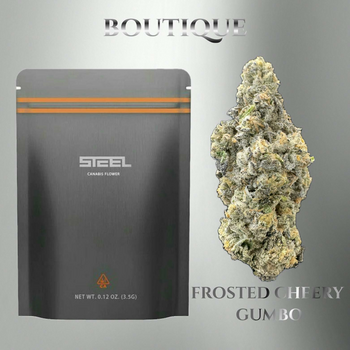 BOUTIQUE Indoor Flower -FROSTED CHERRY GUMBO -3.5 G