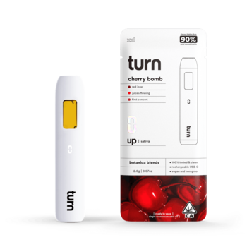 2.0g cherry bomb (sativa) / botanica blends / XXL disposable