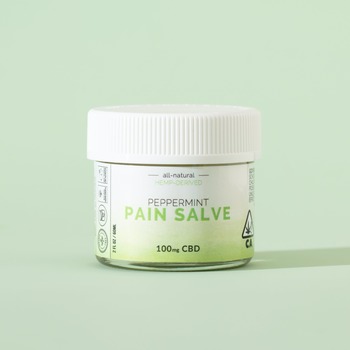 Organic Peppermint Pain Salve 100mg