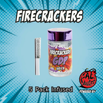 Firecracker by Cali Banger Infused Pre Roll GDP - 5 x 0.6 - 3.0 Gr