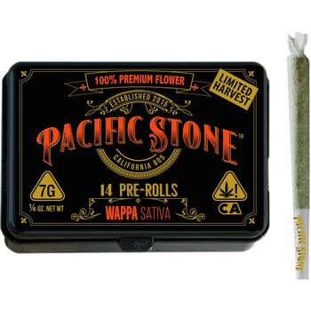 Pacific Stone | Wappa Sativa Pre-Rolls 14pk (7g)