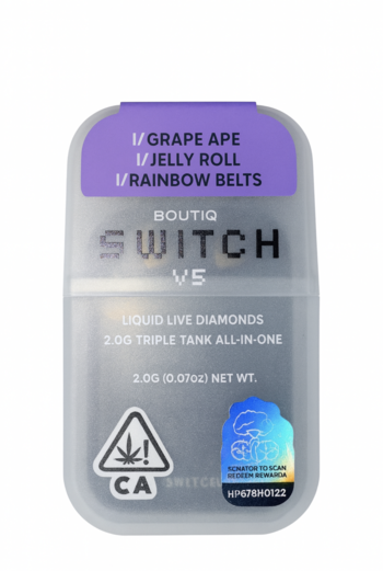2G BOUTIQ SWITCH - Grape ape x Jelly roll x Rainbow belts