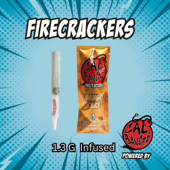 Firecracker by Cali Banger Infused Pre Roll MANGO CAKE - 1.3 Gr
